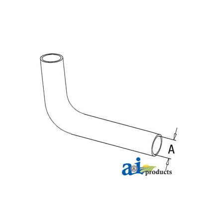 A & I Products Radiator Hose, Upper 8" x2" x2" A-F0NN8260CA